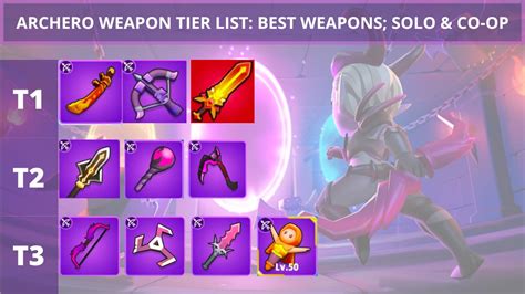 best weapons in archero